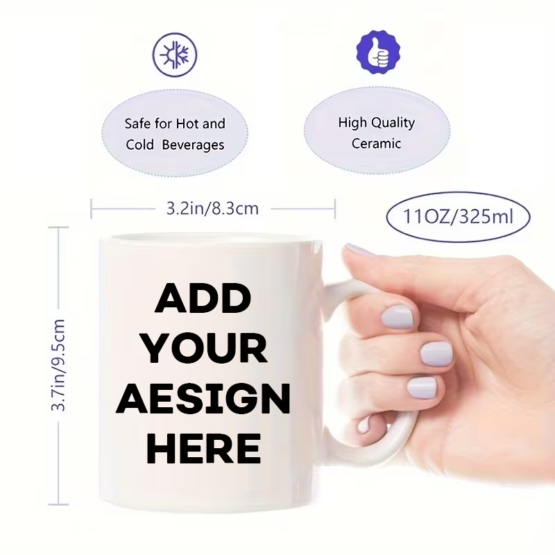 Coffee Tea Images - แก้วมัคพิมพ์ลายตามสั่ง 11 ออนซ์ แก้วกาแฟ แก้วชา ของขวัญวันแม่
