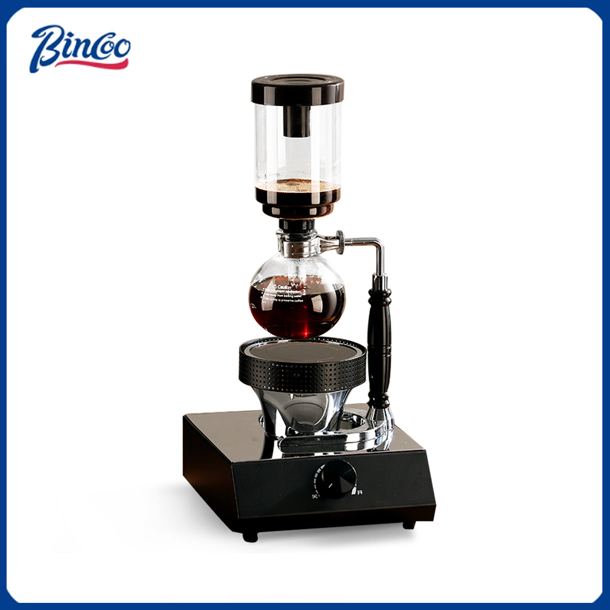 Moka Pot Stove - เตาอบไฟฟ้าแบบซิฟอน BINCOO 400W 220V พร้อมฮีตเตอร์กาแฟ เตาไฟฟ้า
