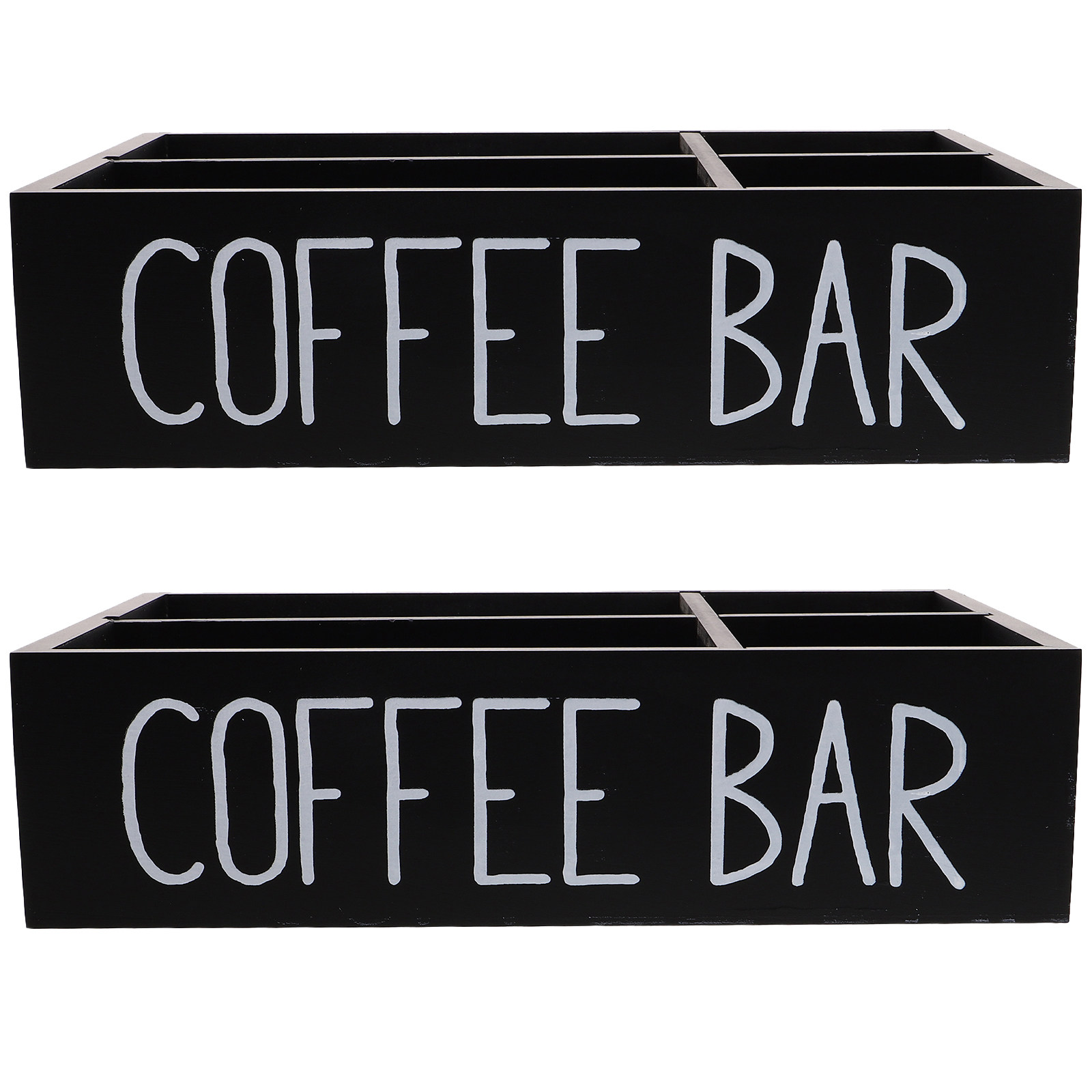 2 ชิ้น ที่จัดระเบียบโต๊ะกาแฟ ท - Coffee Tea Sugar บทวิจารณ์และราคา