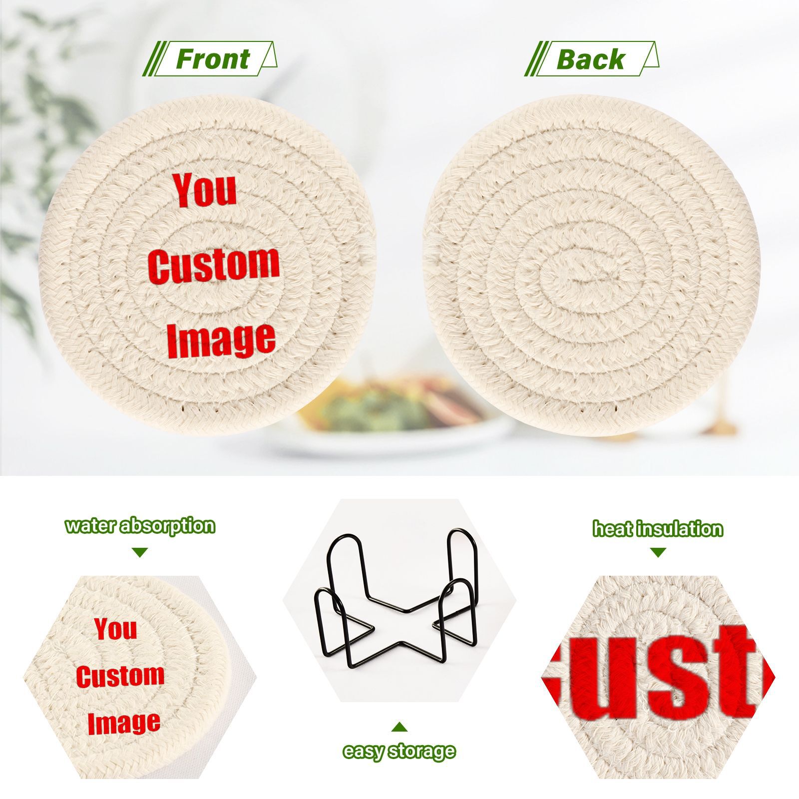6ชิ้นที่รองของร้อนสำหรับเครื่อ - Coffee Tea Images บทวิจารณ์และราคา
