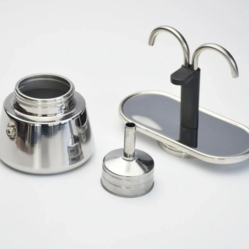 หม้อต้มกาแฟขนาดเล็ก200มล. หม้อ - Moka Pot Stove บทวิจารณ์และราคา