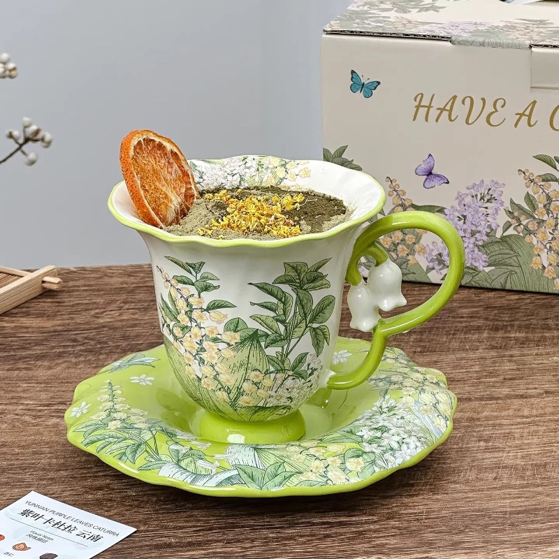 ชุดน้ำชายามบ่ายลายดอกลิลลี่ออฟ - Xbloom Coffee Tea บทวิจารณ์และราคา