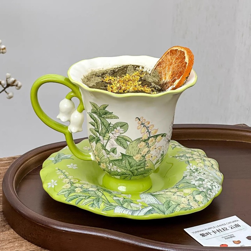 ชุดน้ำชายามบ่ายลายดอกลิลลี่ออฟ - Xbloom Coffee Tea บทวิจารณ์และราคา