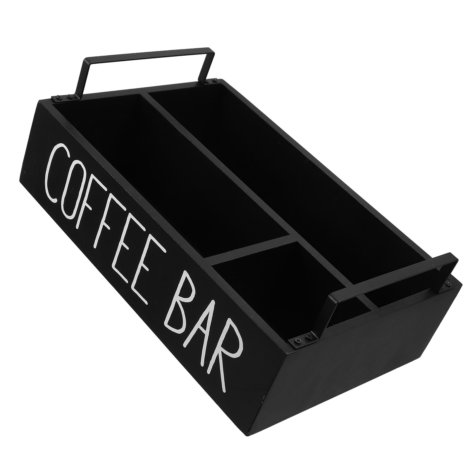 กล่องจัดระเบียบถุงชาไม้ หลายช่ - Coffee Tea Sugar บทวิจารณ์และราคา