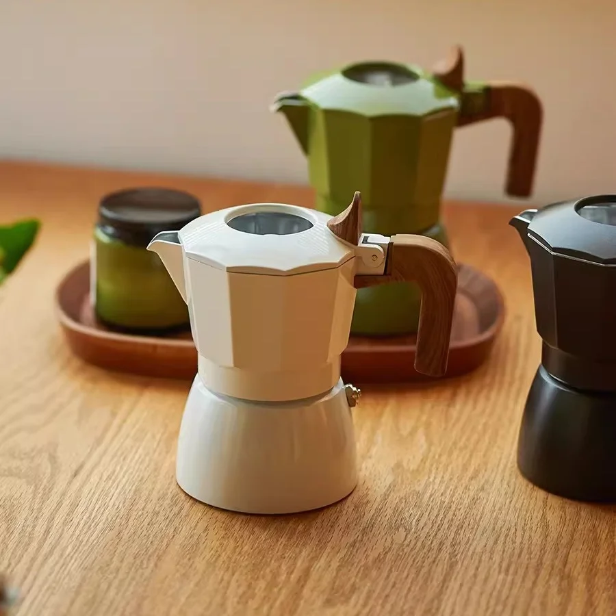 หม้อกาแฟแบบวาล์วคู่ 100 มล. กา - Moka Pot Stove บทวิจารณ์และราคา