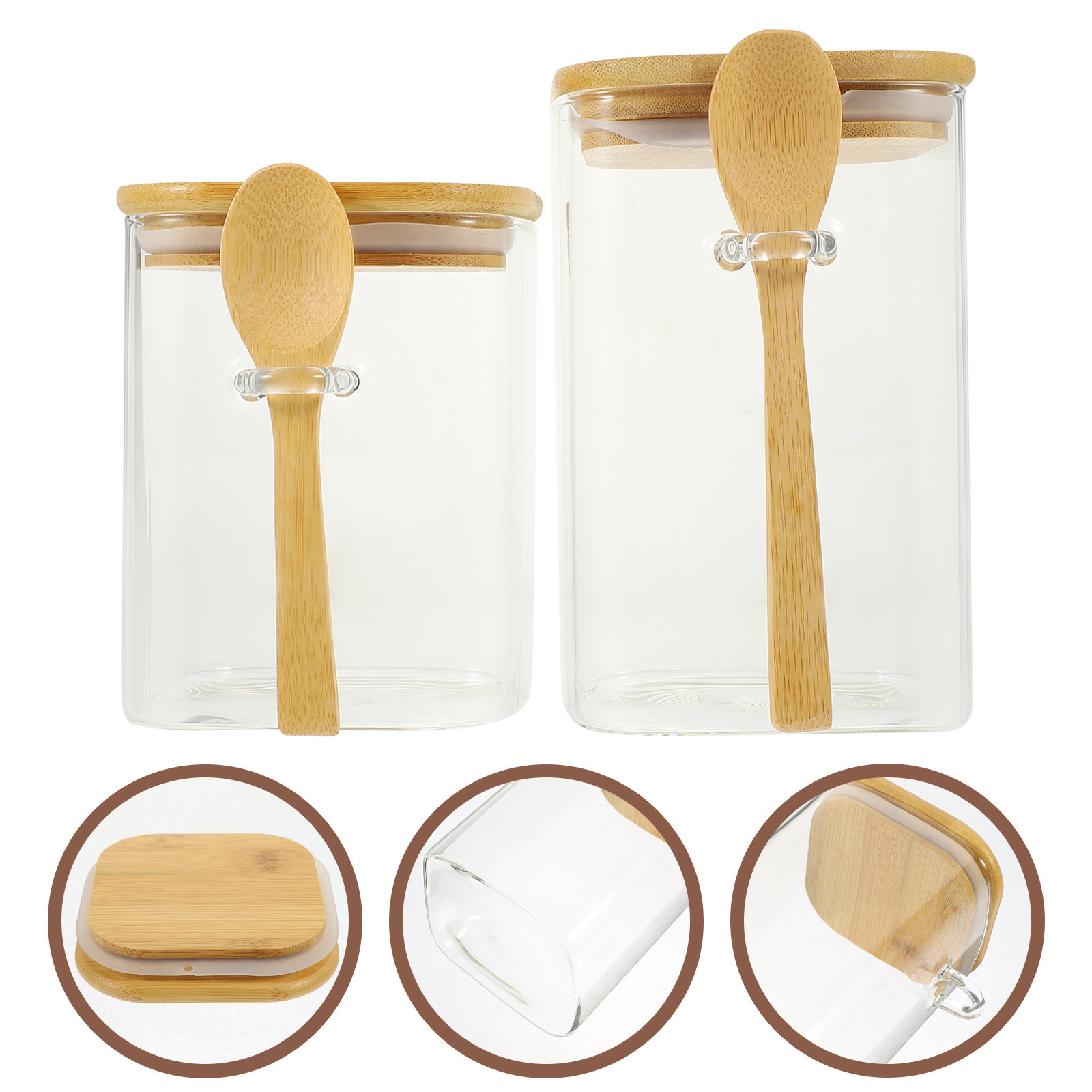 ชุดภาชนะแก้วสำหรับเก็บกาแฟแบบแ - Coffee Tea Sugar บทวิจารณ์และราคา