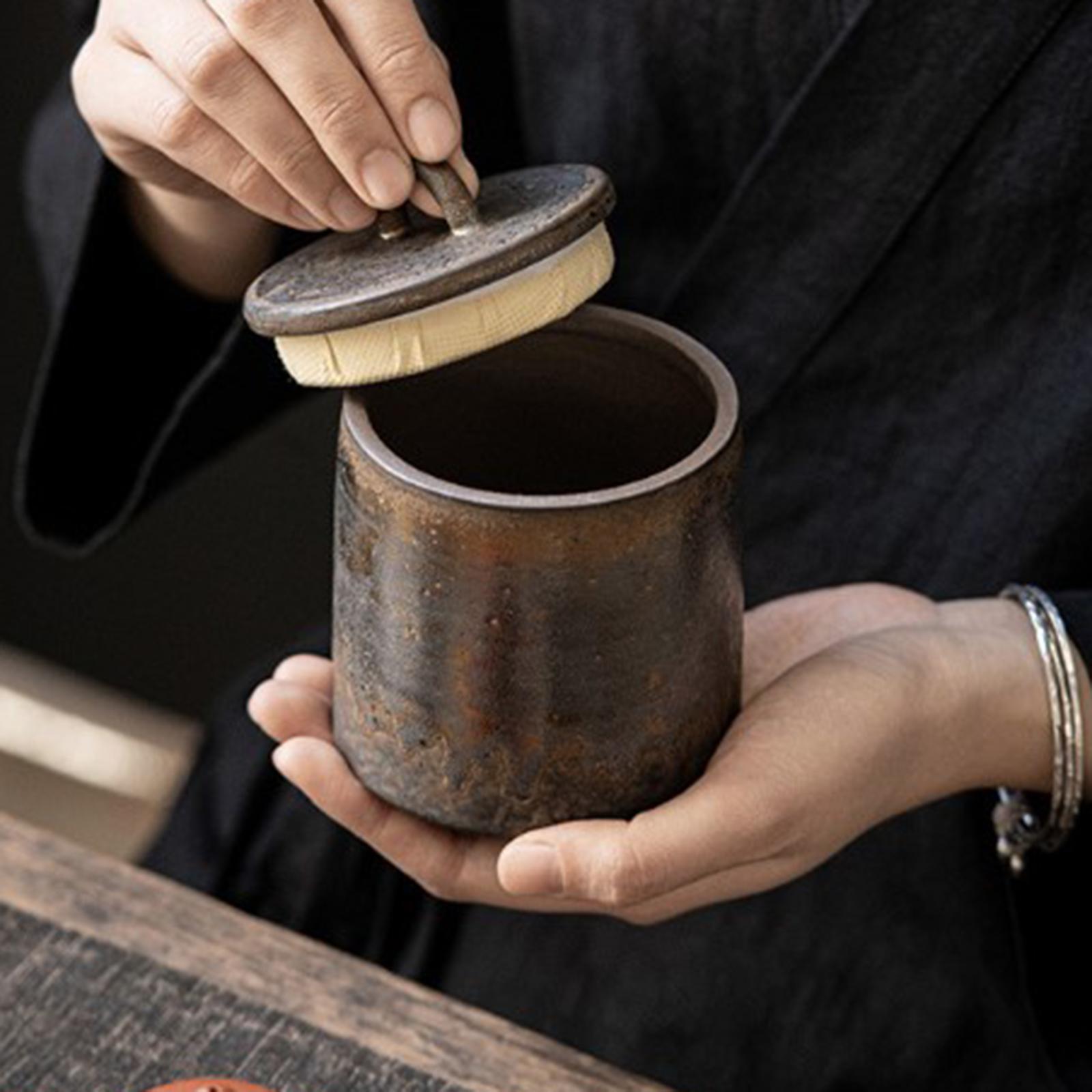 กระปุกชาเซรามิกพร้อมฝาปิดสนิท  - Coffee Tea Sugar บทวิจารณ์และราคา