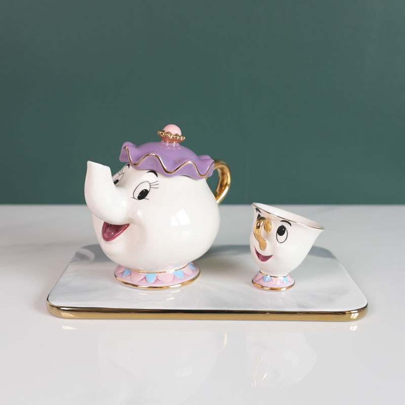 กาน้ำชาพร้อมส่ง ลายการ์ตูนน่าร - Coffee Tea And Sugar Set บทวิจารณ์และราคา