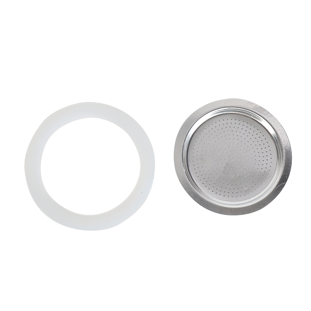 1 ชุดซีลปะเก็นพร้อมตะแกรงเหมาะ - Moka Pot Stove บทวิจารณ์และราคา