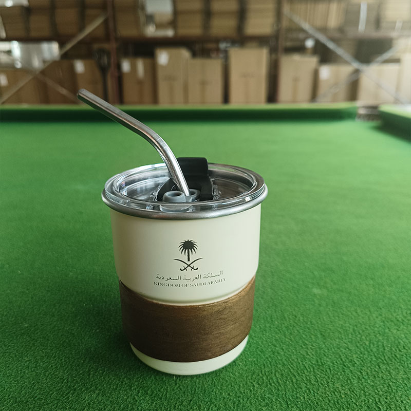 แก้วสแตนเลสลายตราประจำชาติซาอุ - Coffee Tea Name บทวิจารณ์และราคา