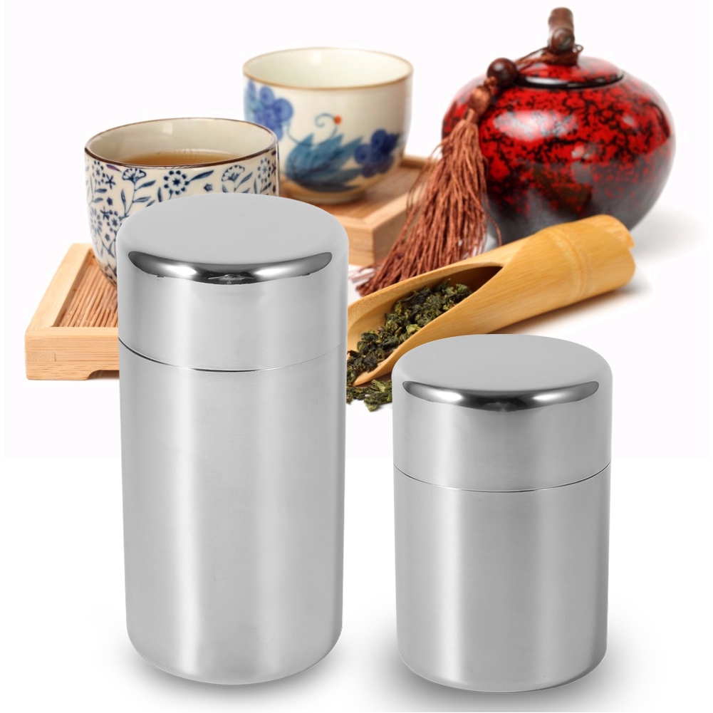 กระป๋องใส่ใบชาสแตนเลสในครัวสำห - Coffee Tea Sugar บทวิจารณ์และราคา