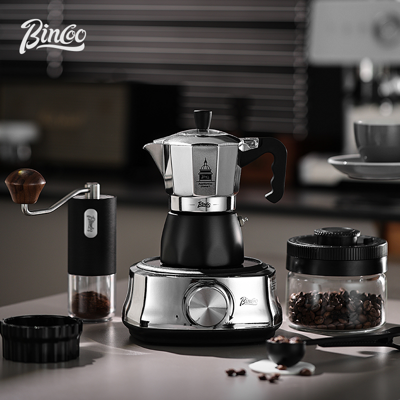 เครื่องชงกาแฟเอสเพรสโซ BINCOO, - Moka Pot Stove บทวิจารณ์และราคา