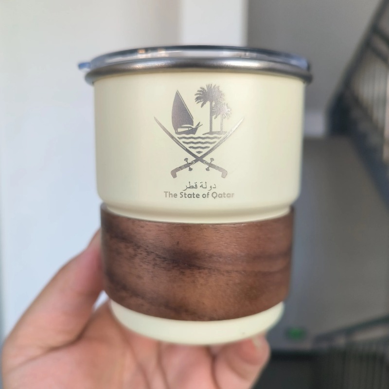 1 ชิ้น แก้วสแตนเลสพร้อมฝาปิด โ - Coffee Tea Name บทวิจารณ์และราคา