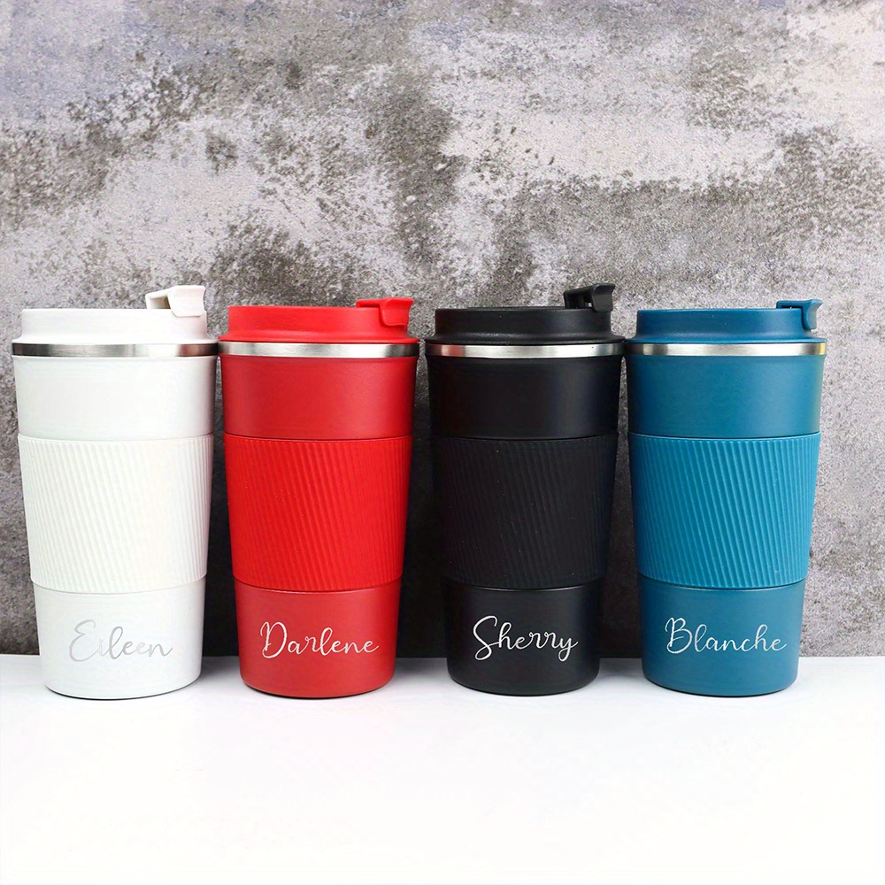 แก้วกาแฟสแตนเลสสตีลสำหรับพกพา  - Coffee Tea Name บทวิจารณ์และราคา