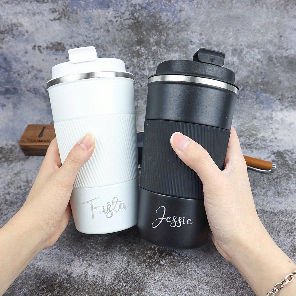 แก้วกาแฟสแตนเลสสตีลสำหรับพกพา  - Coffee Tea Name บทวิจารณ์และราคา