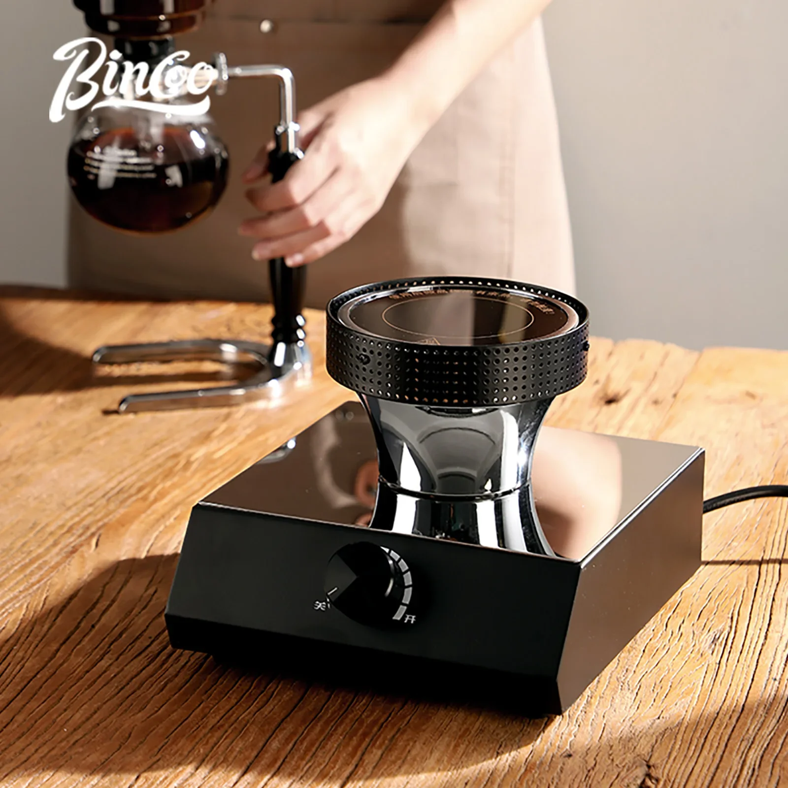 เตาอบไฟฟ้าแบบซิฟอน BINCOO 400W - Moka Pot Stove บทวิจารณ์และราคา