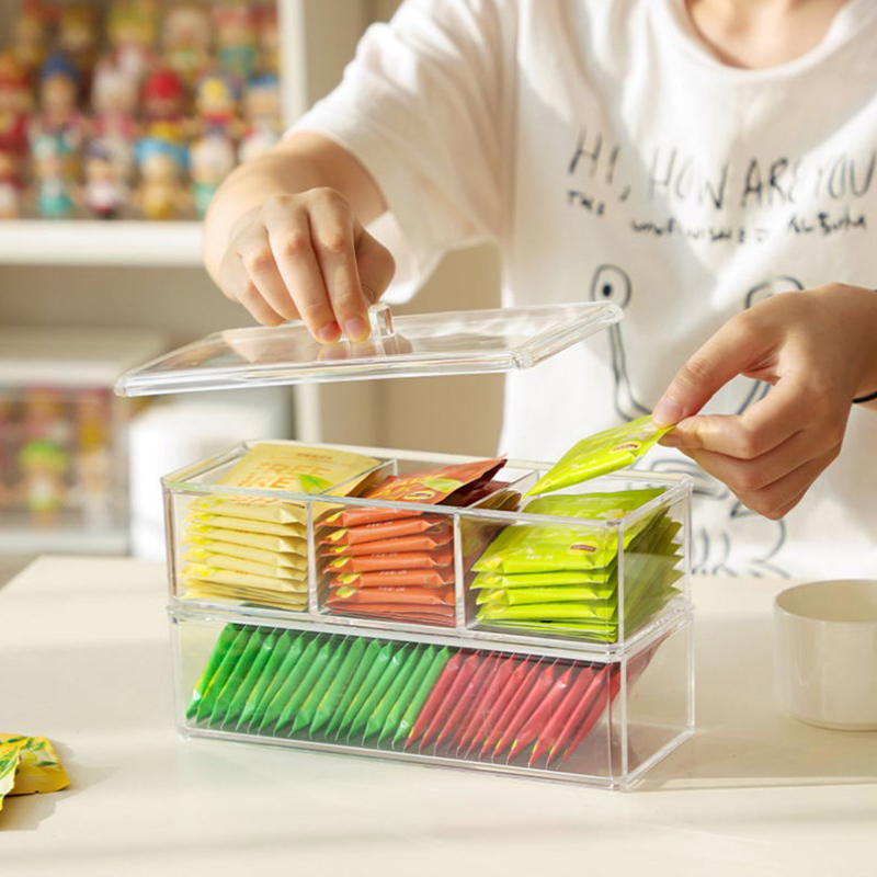 กล่องเก็บถุงชาแบบลิ้นชัก กล่อง - Coffee Tea Sugar บทวิจารณ์และราคา