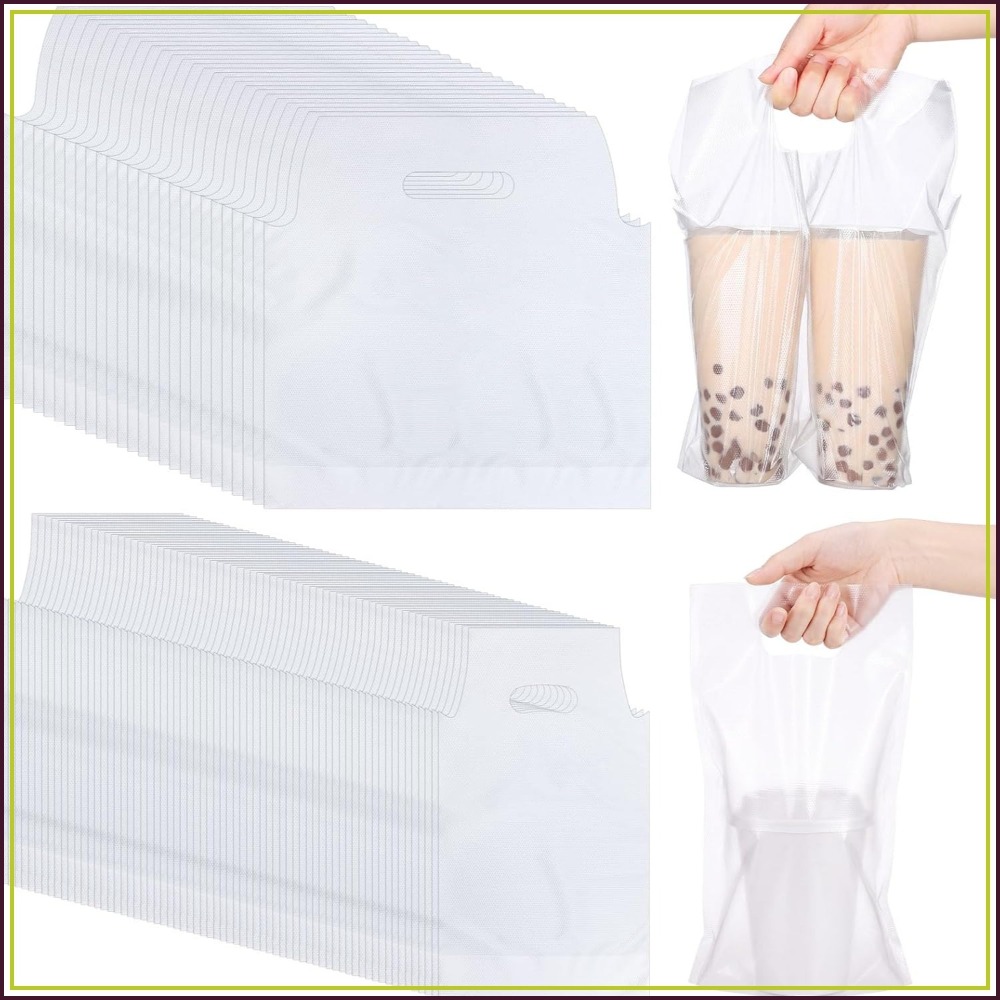 ถุงพลาสติกใสสำหรับใส่แก้วพร้อม - Coffee Tea Images บทวิจารณ์และราคา