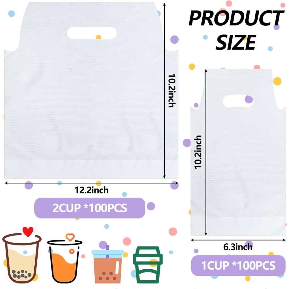 ถุงพลาสติกใสสำหรับใส่แก้วพร้อม - Coffee Tea Images บทวิจารณ์และราคา