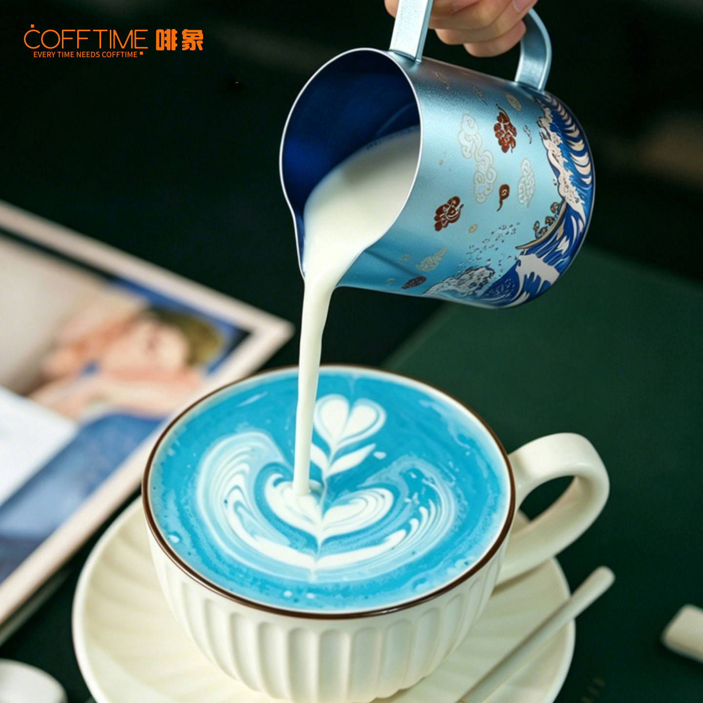 เหยือกตีฟองนมไทเทเนียมบริสุทธิ - Barista Milk Jug บทวิจารณ์และราคา