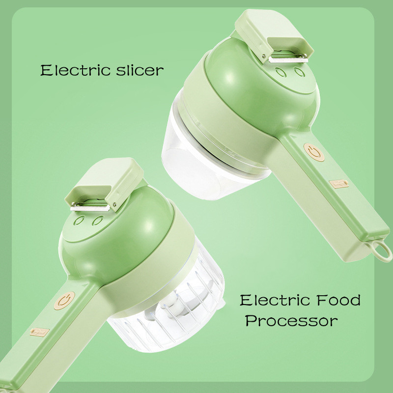 4In1 เครื่องตัดผักไฟฟ้าชุดมือถ - Burr Hand Grinder บทวิจารณ์และราคา