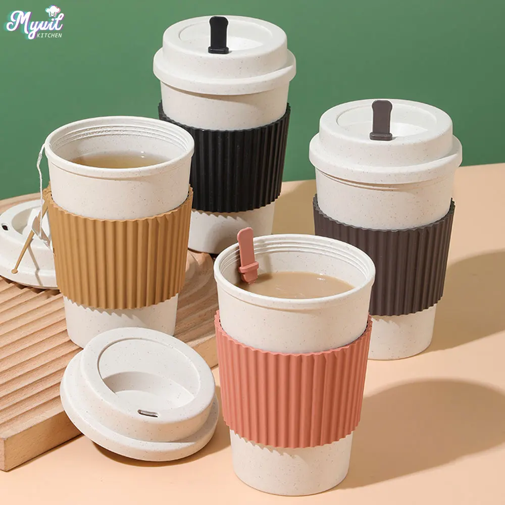 450ML ถ้วยกาแฟพร้อมฝาปิดฟางข้า - Xbloom Coffee Tea บทวิจารณ์และราคา
