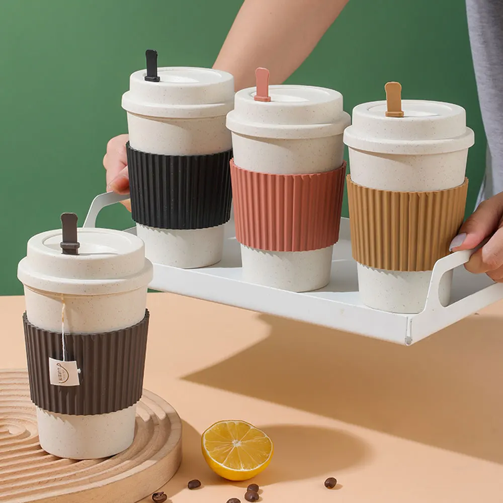 450ML ถ้วยกาแฟพร้อมฝาปิดฟางข้า - Xbloom Coffee Tea บทวิจารณ์และราคา