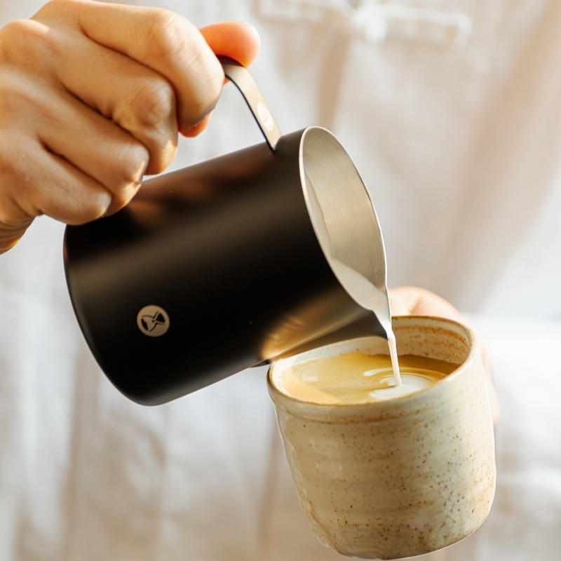 เหยือกตีฟองนมสแตนเลส 304 พร้อม - Barista Milk Jug บทวิจารณ์และราคา