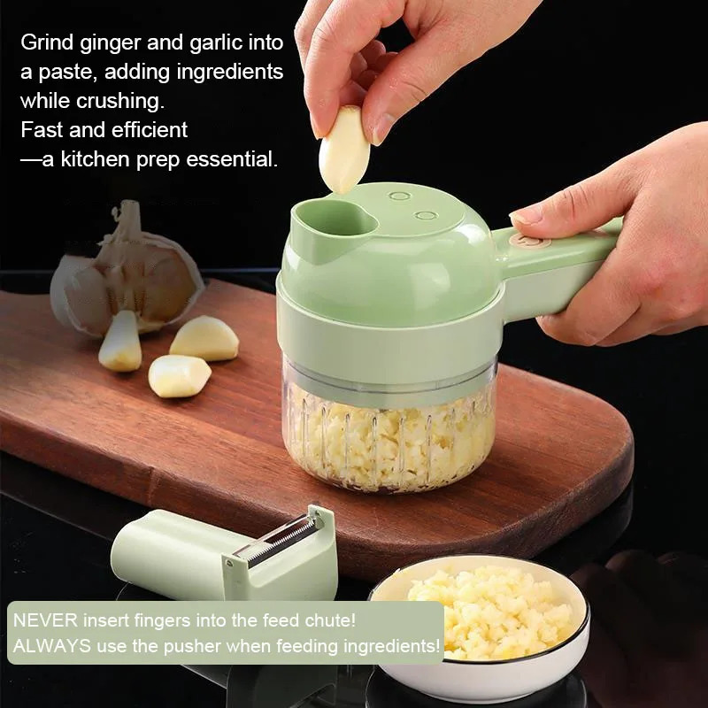 เครื่องหั่นผักไฟฟ้า 4 in 1 เคร - Burr Hand Grinder บทวิจารณ์และราคา