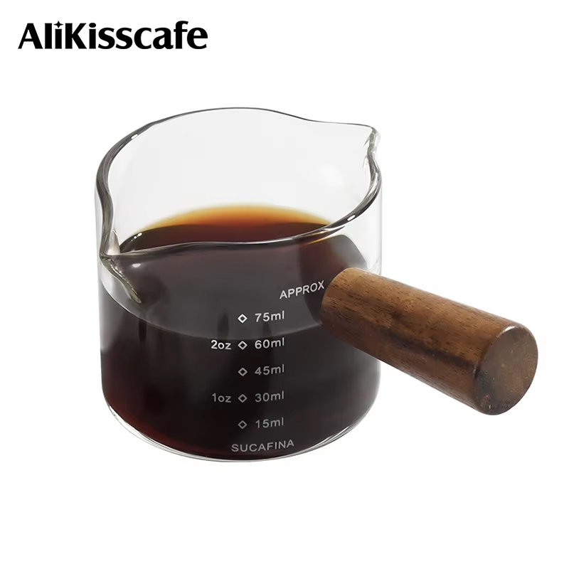ถ้วยกาแฟถ้วยกาแฟวัด Shot แก้วส - Barista Milk Jug บทวิจารณ์และราคา